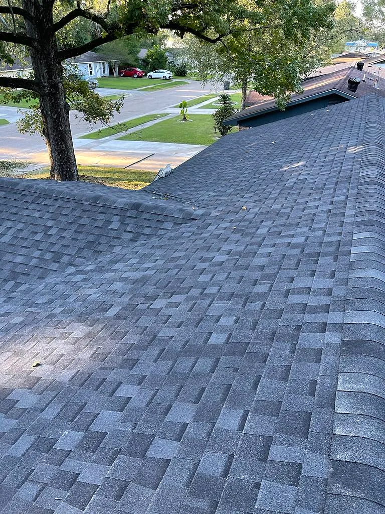 Shingle roof